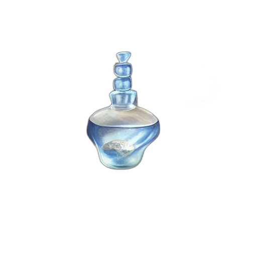 bottle, jewelry, crown, staff transparent PNG cut-out