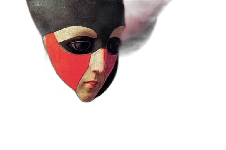 mask, face, hat, robot transparent PNG cut-out