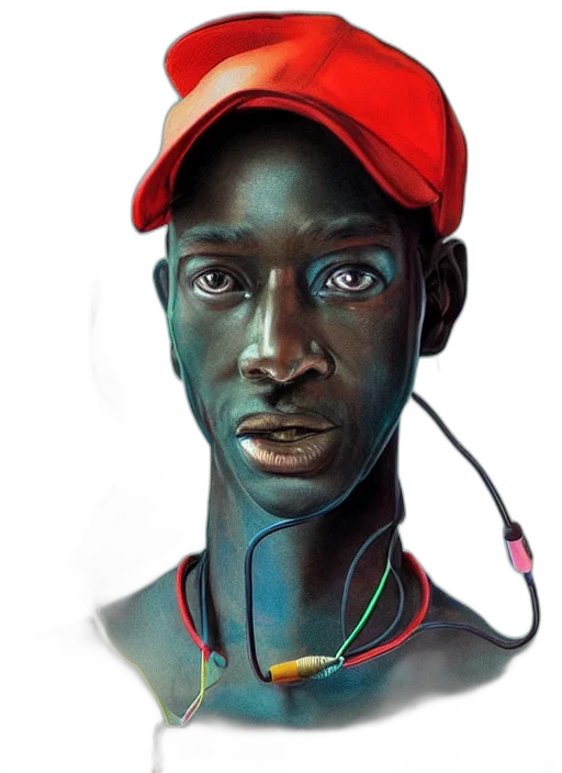 face, robot, mask, hat transparent PNG cut-out