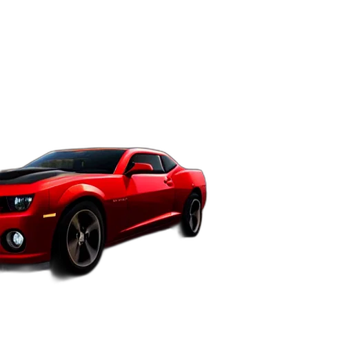 car, weapon, 3d render, photorealistic transparent PNG cut-out