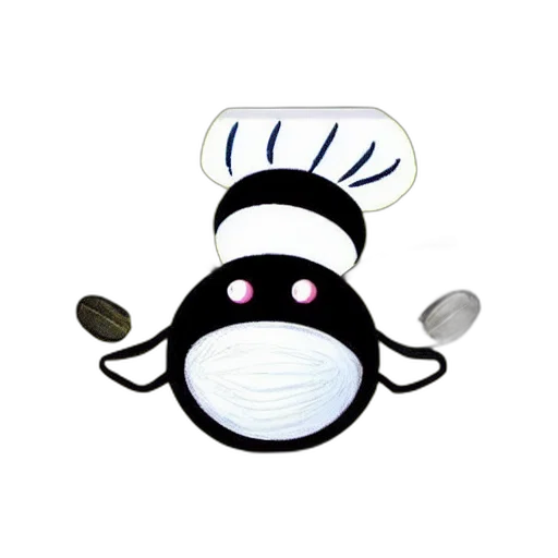 staff, food, hat, mask transparent PNG cut-out