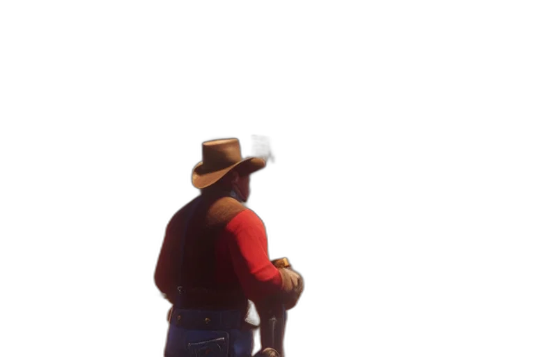hat, robot, staff, weapon transparent PNG cut-out