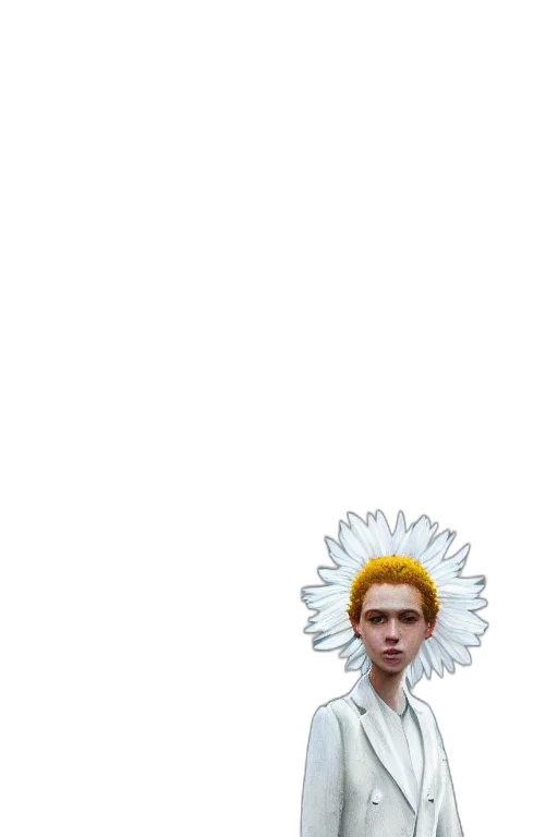crown, creature, hair, staff transparent PNG cut-out