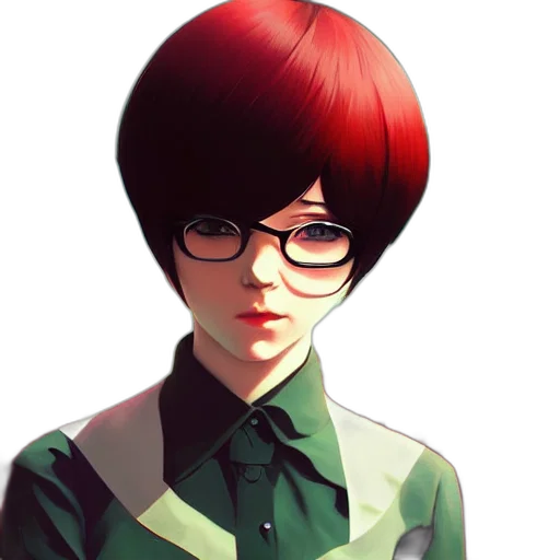 staff, face, jacket, hair transparent PNG cut-out