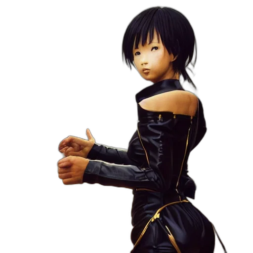 weapon, staff, jacket, dress transparent PNG cut-out