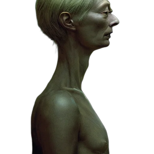 face, hair, mask, creature transparent PNG cut-out
