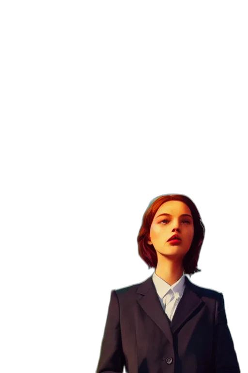 jacket, robot, face, dress transparent PNG cut-out