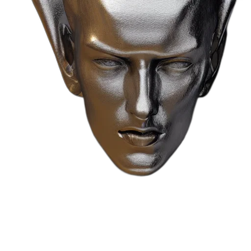 mask, face, crown, jewelry transparent PNG cut-out