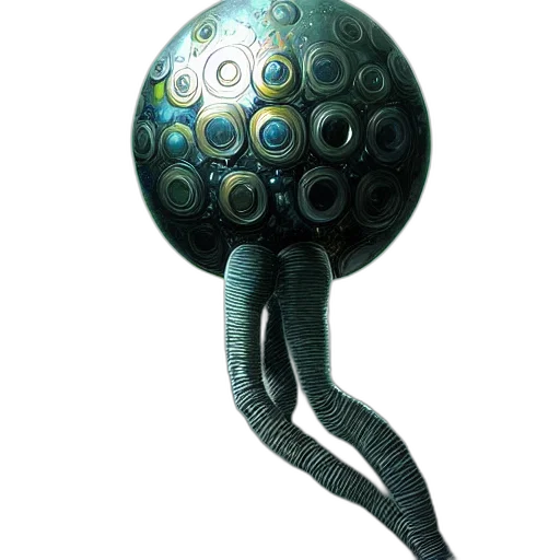 staff, robot, creature, weapon transparent PNG cut-out