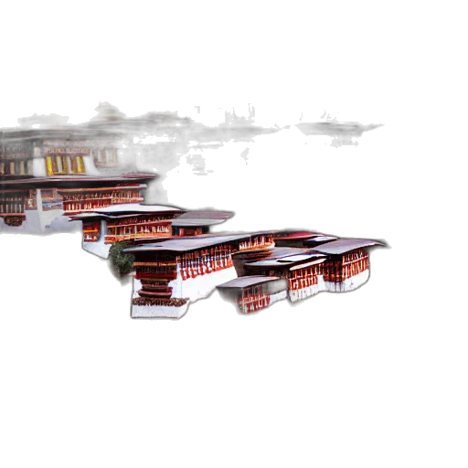 building, photorealistic, 3d render, concept art transparent PNG cut-out