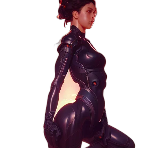 robot, dress, creature, concept art transparent PNG cut-out