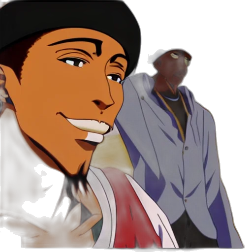 face, anime, cartoon, concept art transparent PNG cut-out