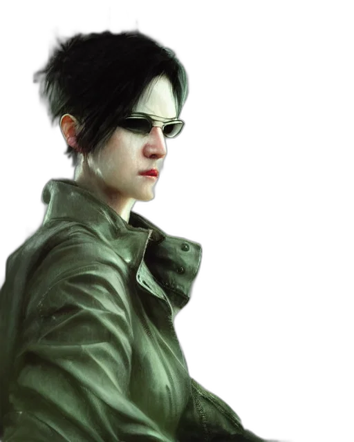 jacket, photorealistic, concept art, cyberpunk transparent PNG cut-out