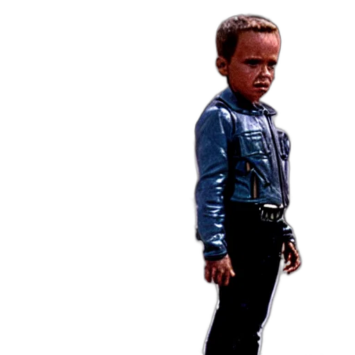 jacket, robot, weapon, creature transparent PNG cut-out