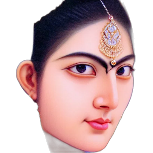 face, jewelry, staff, crown transparent PNG cut-out