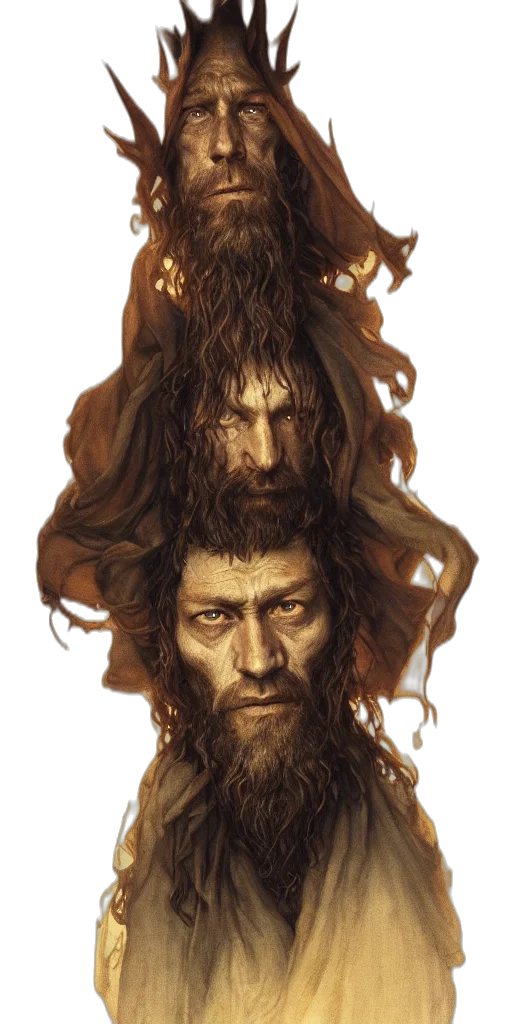 hair, face, crown, mask transparent PNG cut-out