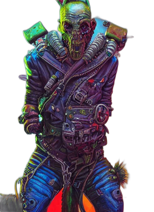 creature, staff, robot, mask transparent PNG cut-out