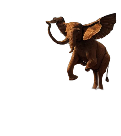 animal, dragon, creature, staff transparent PNG cut-out