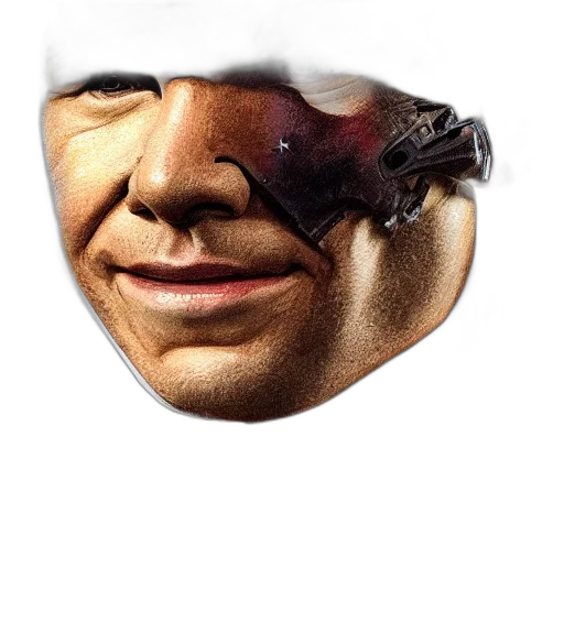 mask, face, hat, creature transparent PNG cut-out