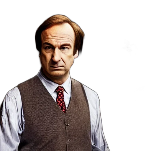 face, staff, saul, goodman transparent PNG cut-out