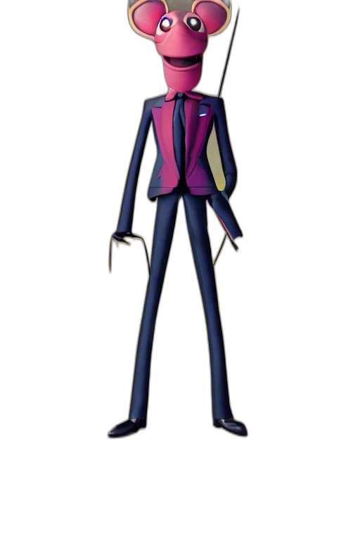 jacket, staff, concept art, cartoon transparent PNG cut-out