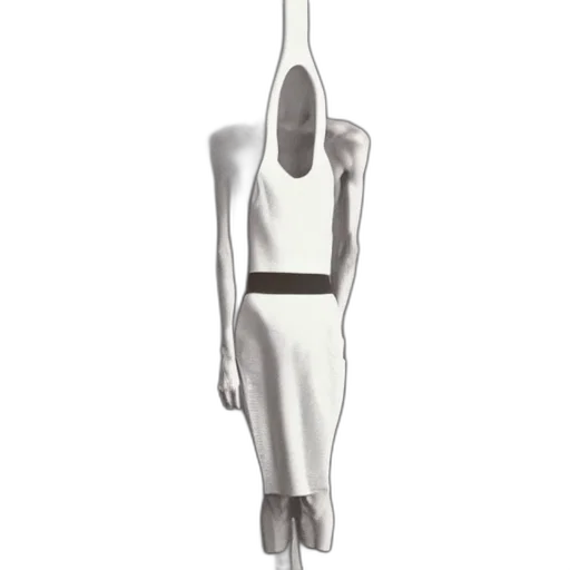dress, staff, jewelry, robot transparent PNG cut-out