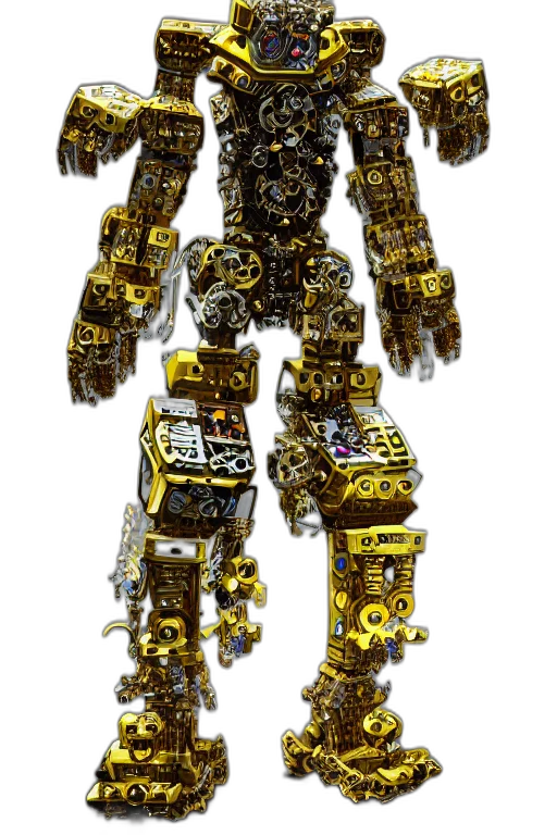 robot, weapon, staff, animal transparent PNG cut-out