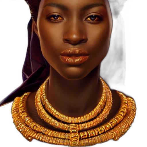jewelry, crown, face, photorealistic transparent PNG cut-out