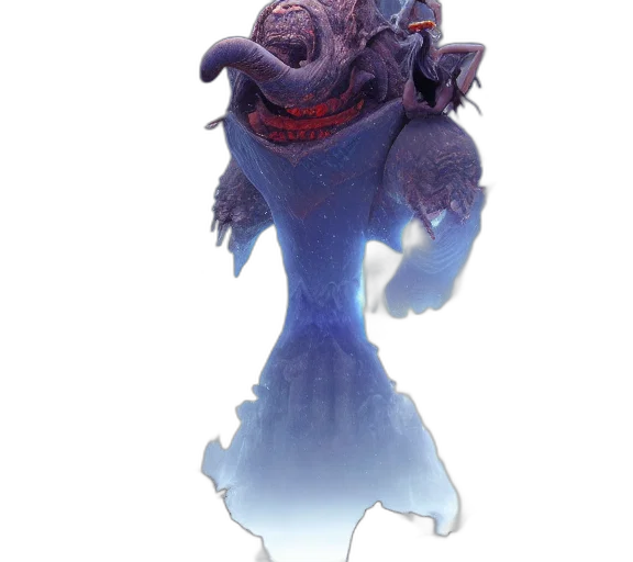 creature, staff, crown, mask transparent PNG cut-out