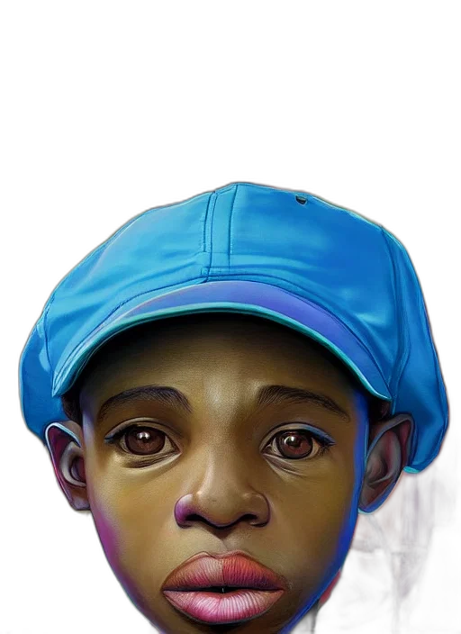 face, mask, hat, creature transparent PNG cut-out