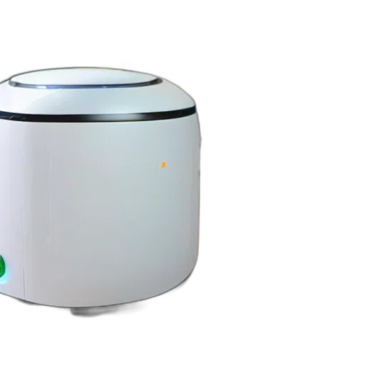robot, 3d render, home, helps transparent PNG cut-out