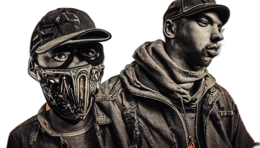 mask, concept art, grunge, diesel transparent PNG cut-out