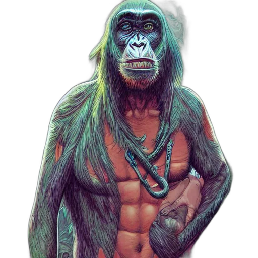 animal, creature, concept art, photorealistic transparent PNG cut-out
