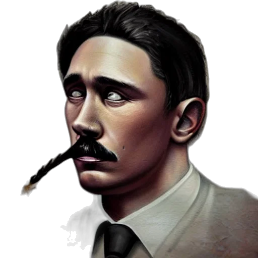 face, staff, mask, photorealistic transparent PNG cut-out