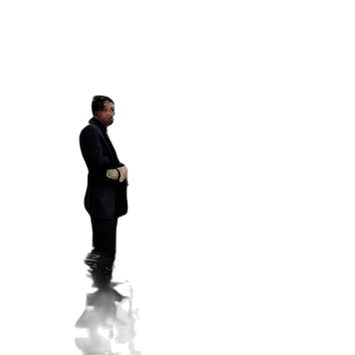 staff, jacket, robot, face transparent PNG cut-out