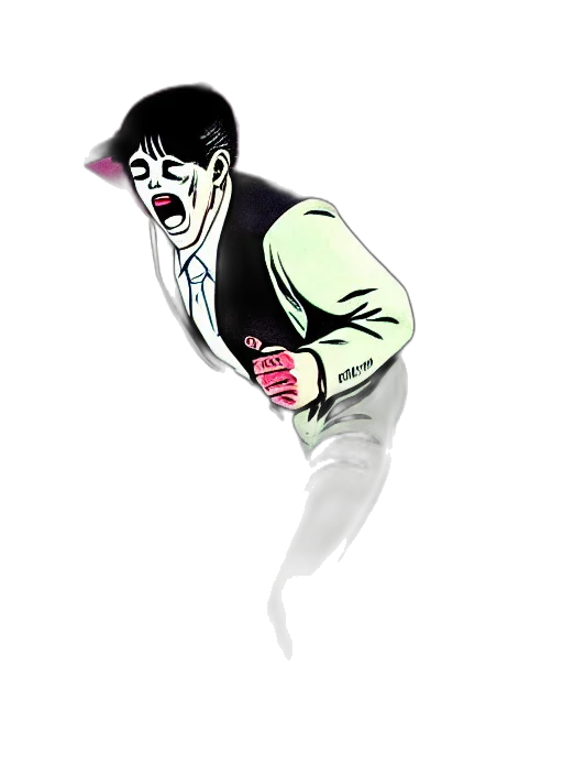 jacket, comic book art, concept art, cartoon transparent PNG cut-out