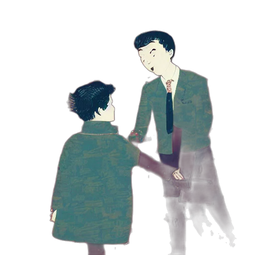 jacket, concept art, watercolor, comic book art transparent PNG cut-out