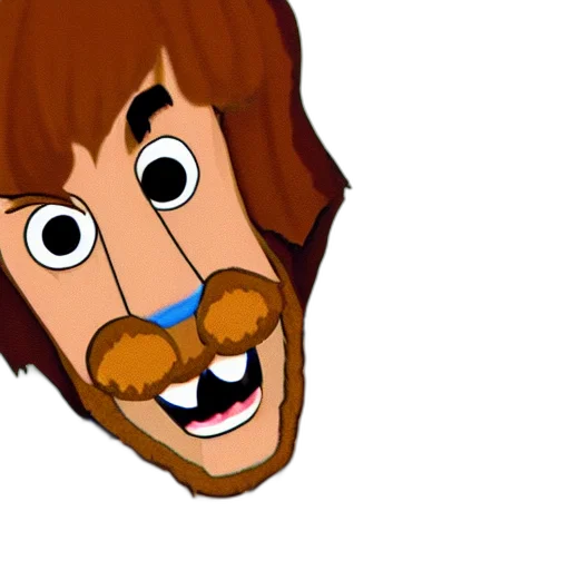 face, mask, hair, creature transparent PNG cut-out