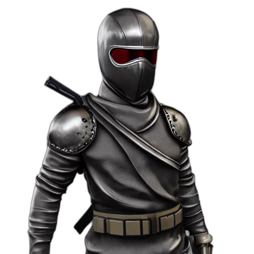 mask, sword, staff, robot transparent PNG cut-out