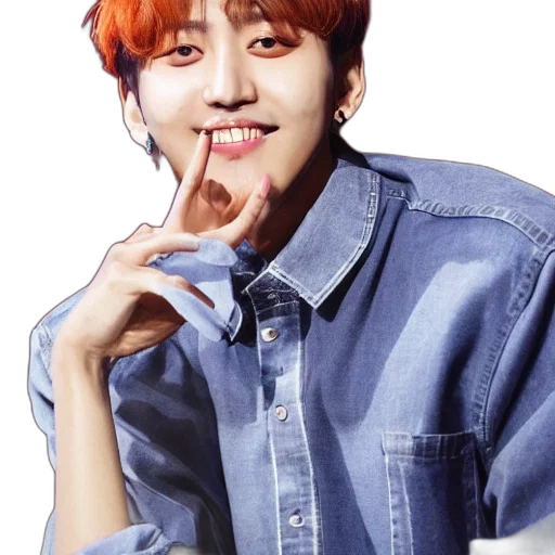 jacket, photorealistic, haechan, nct transparent PNG cut-out