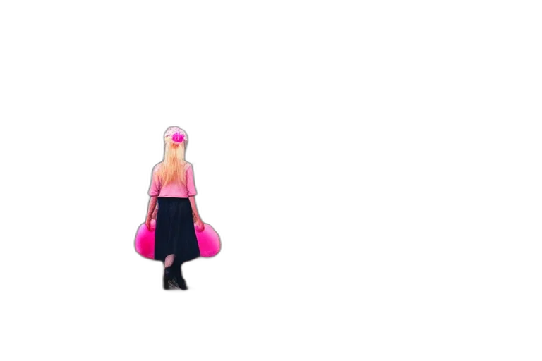 jacket, dress, umbrella, hat transparent PNG cut-out
