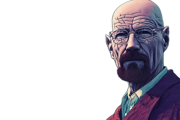 comic book art, concept art, stunning, portrait transparent PNG cut-out
