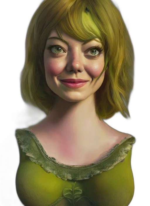 face, dress, mask, creature transparent PNG cut-out