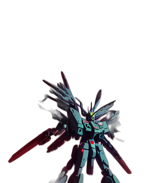 robot, weapon, sword, staff transparent PNG cut-out