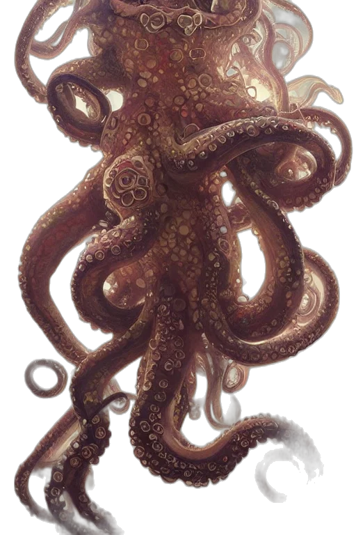 creature, staff, crown, animal transparent PNG cut-out