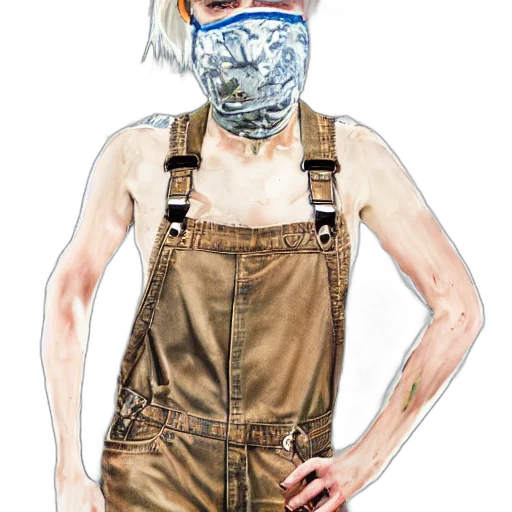 mask, robot, creature, face transparent PNG cut-out