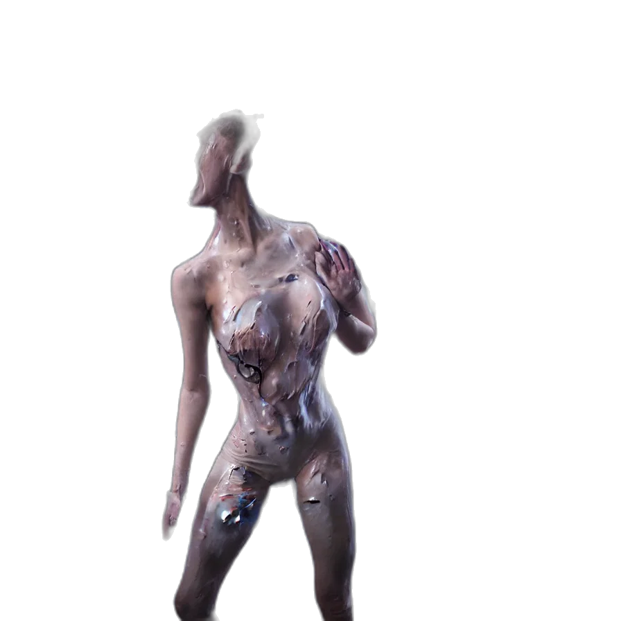 creature, robot, dress, mask transparent PNG cut-out