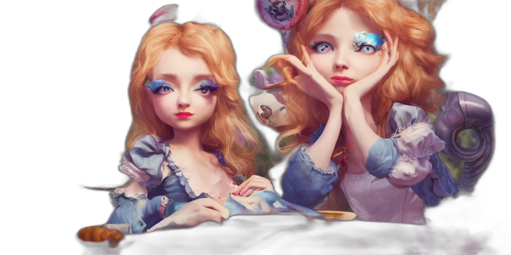 fantasy art, photorealistic, 3d render, concept art transparent PNG cut-out