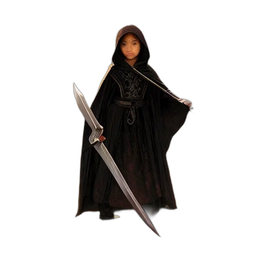 sword, staff, weapon, 3d render transparent PNG cut-out