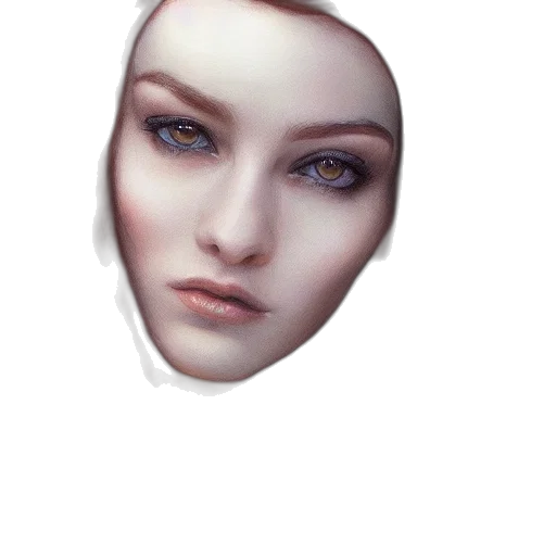 face, mask, robot, crown transparent PNG cut-out